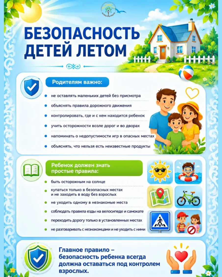 Безопасность ребенка.